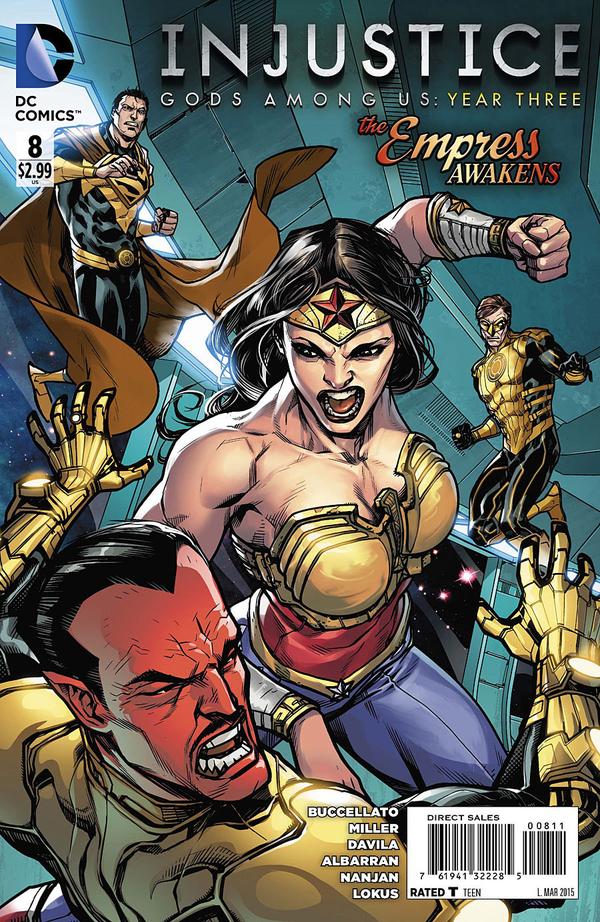 Injustice: Gods Among Us: Year Three #8 cover