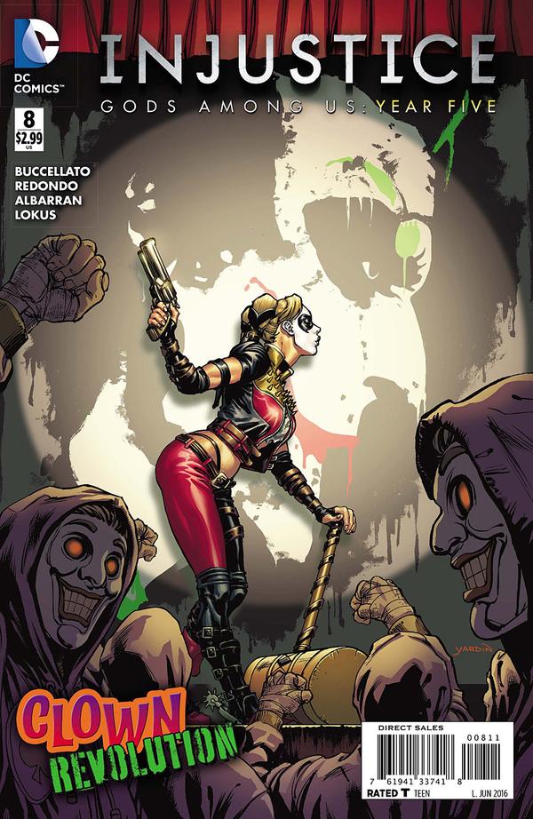Injustice: Gods among Us Year Five (2016) #8 cover