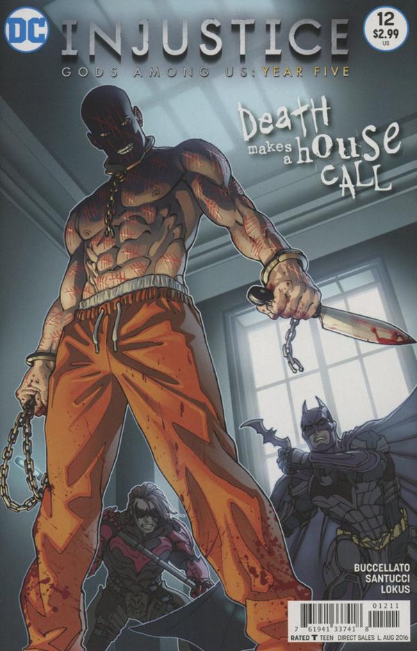 Injustice: Gods among Us Year Five (2016) #12 cover
