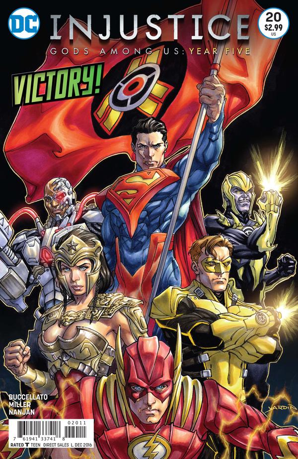 Injustice: Gods among Us Year Five (2016) #20 cover