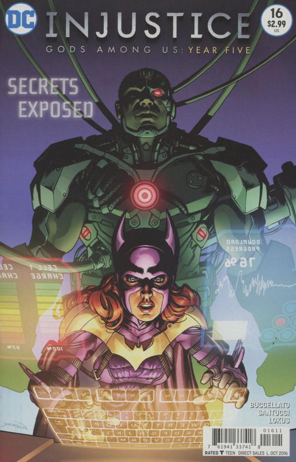 Injustice: Gods among Us Year Five (2016) #16 cover