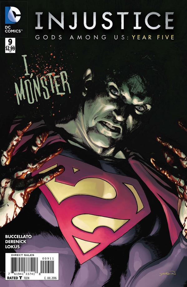 Injustice: Gods among Us Year Five (2016) #9 cover