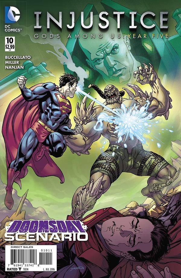 Injustice: Gods among Us Year Five (2016) #10 cover