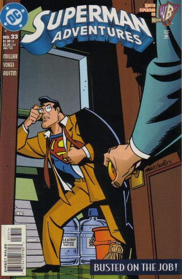 Superman Adventures #33 cover