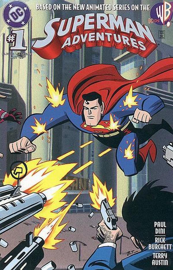 Cover of Superman Adventures #1