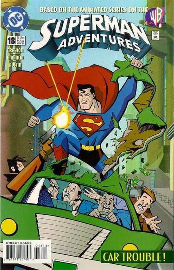Cover of Superman Adventures #18