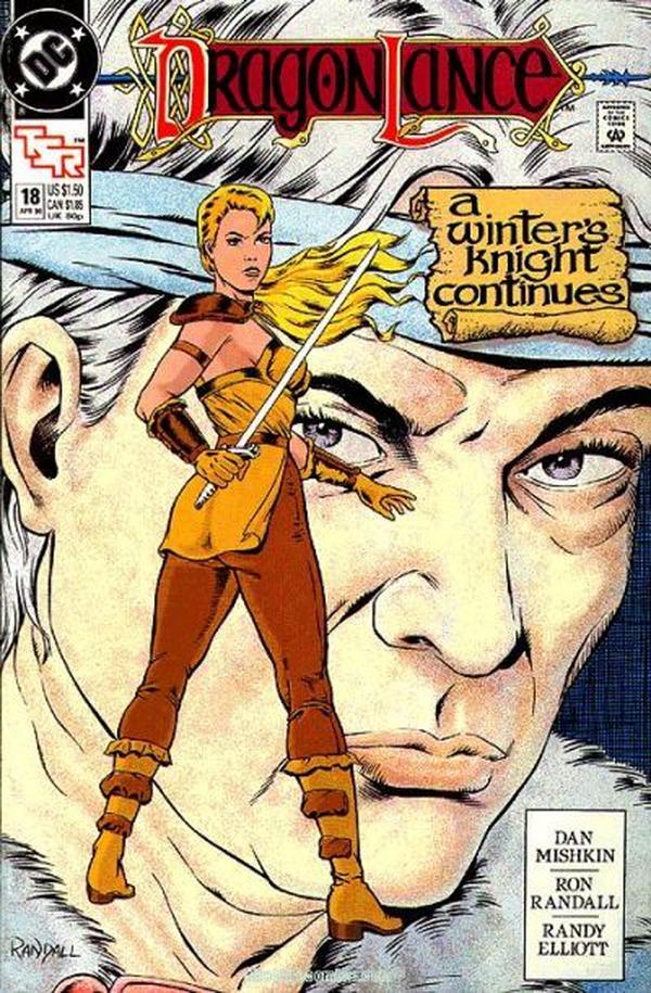DragonLance Comic Book (1988) #18 cover