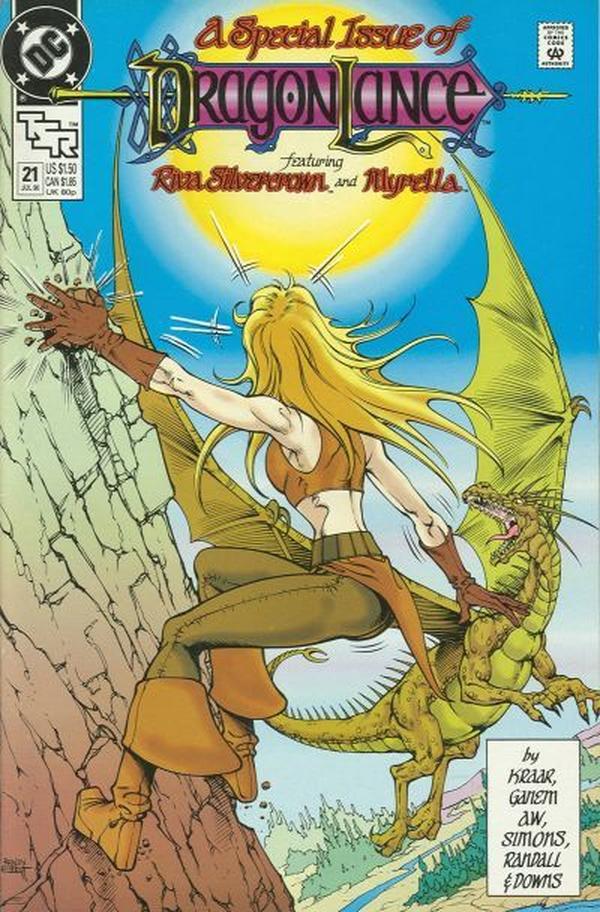 DragonLance Comic Book (1988) #21 cover