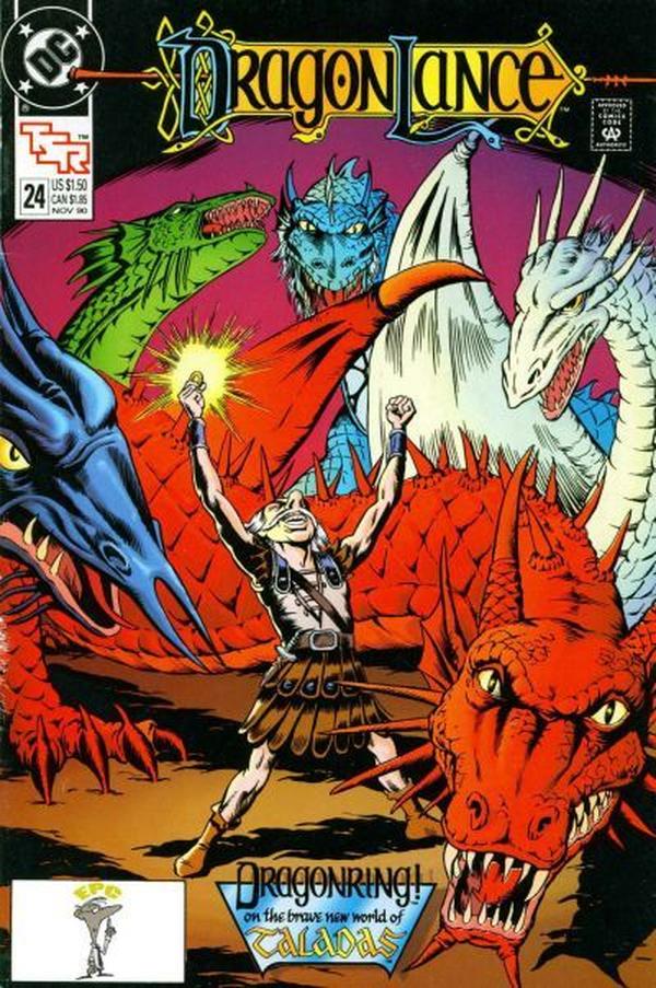 DragonLance Comic Book (1988) #24 cover