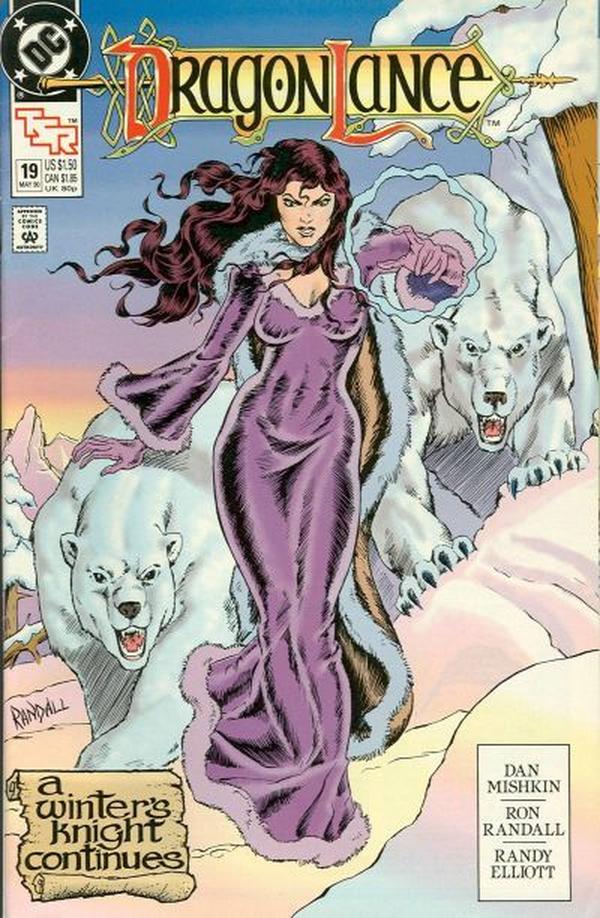 DragonLance Comic Book (1988) #19 cover