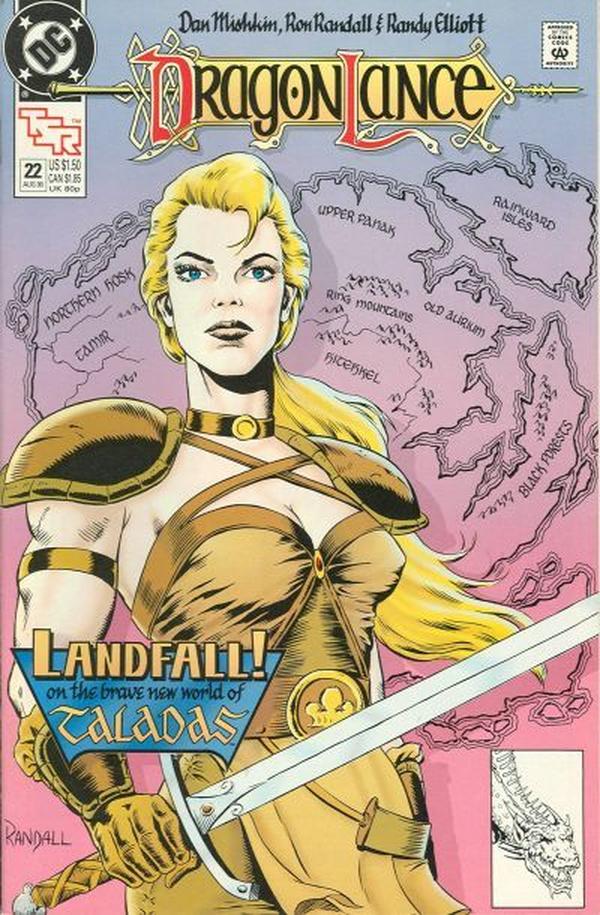 DragonLance Comic Book (1988) #22 cover