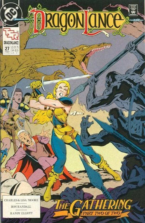 DragonLance Comic Book (1988) #27 cover