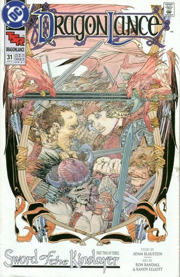 DragonLance Comic Book (1988) #31 cover