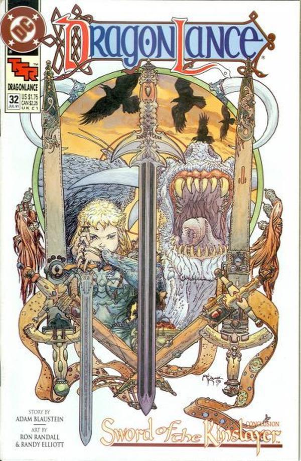 DragonLance Comic Book (1988) #32 cover