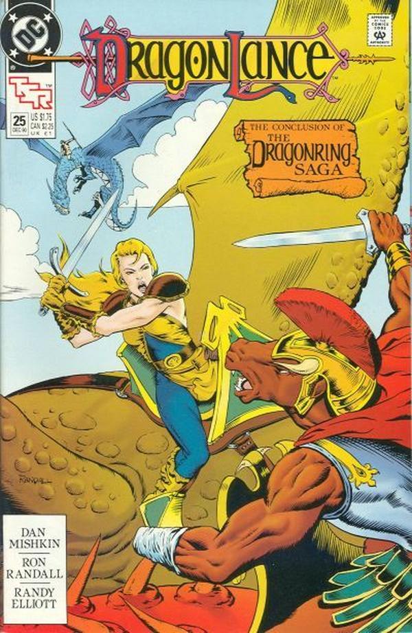 DragonLance Comic Book (1988) #25 cover