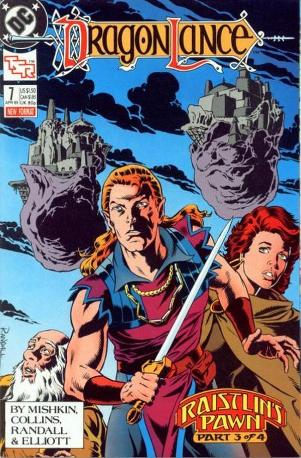 DragonLance Comic Book (1988) #7 cover