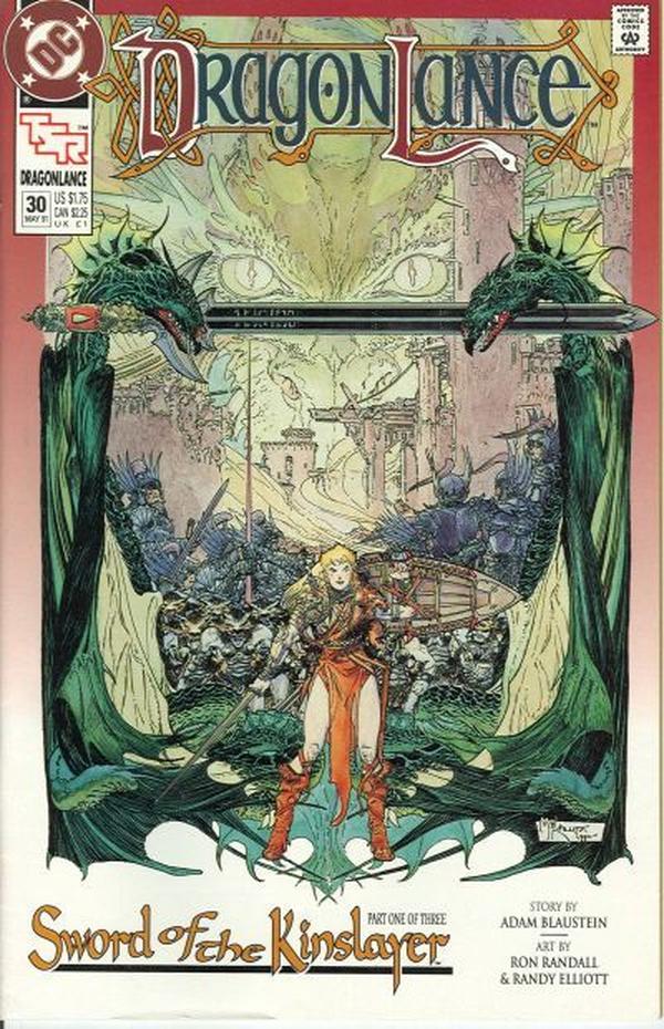 DragonLance Comic Book (1988) #30 cover