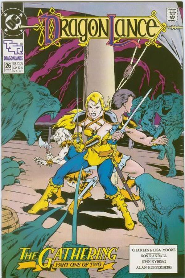 DragonLance Comic Book (1988) #26 cover