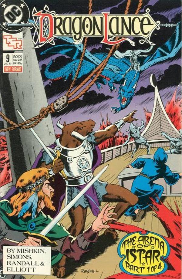 DragonLance Comic Book (1988) #9 cover