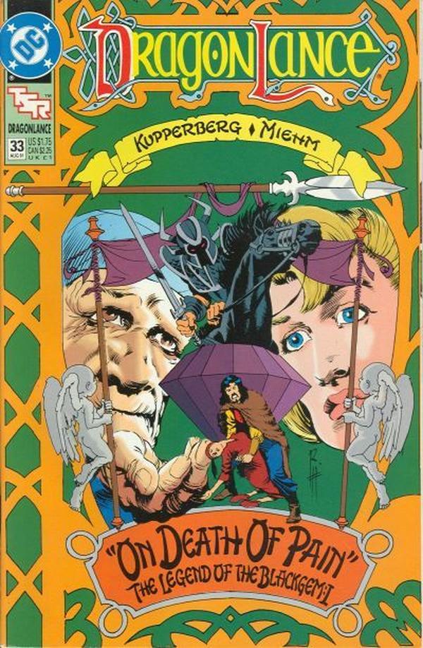 DragonLance Comic Book (1988) #33 cover