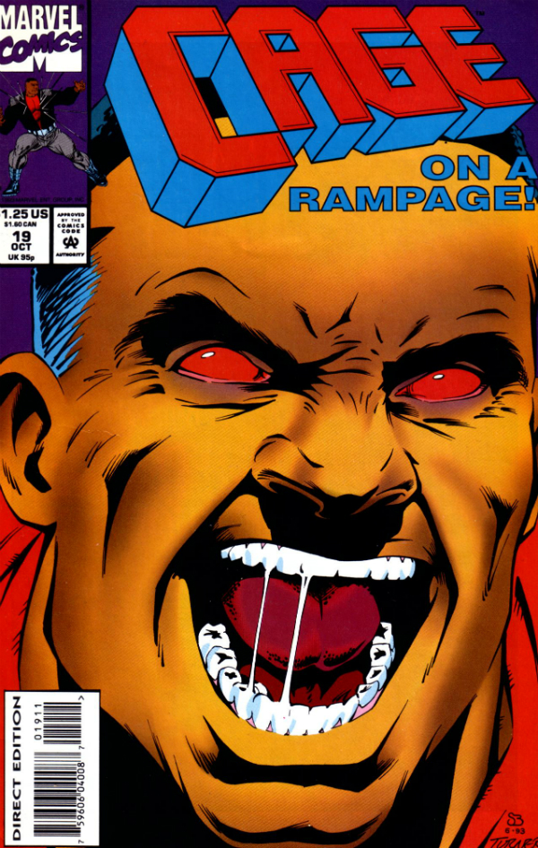 Cage (1992) #19 cover