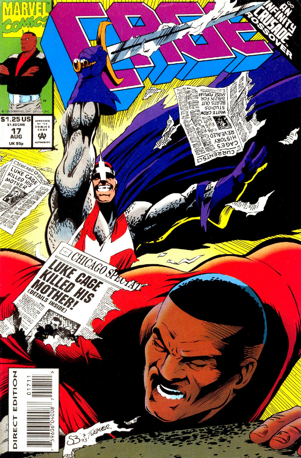Cage (1992) #17 cover