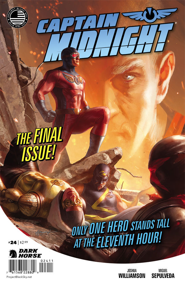 Cover of Captain Midnight #24