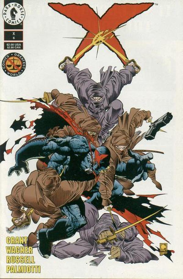 Comics' Greatest World: X #6 cover