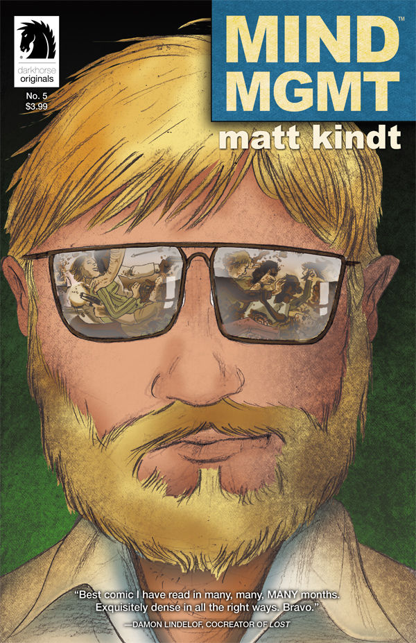 Mind MGMT #5 cover