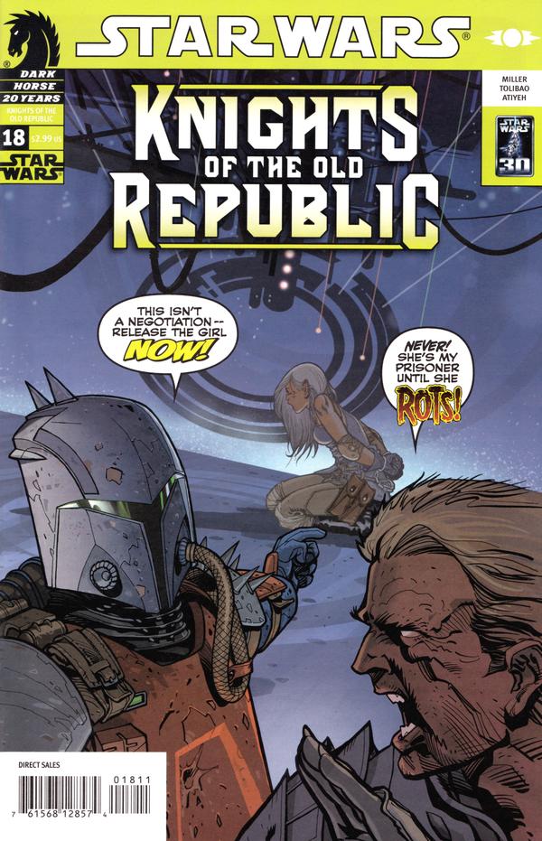 Star Wars Knights of the Old Republic (2006) #18 cover