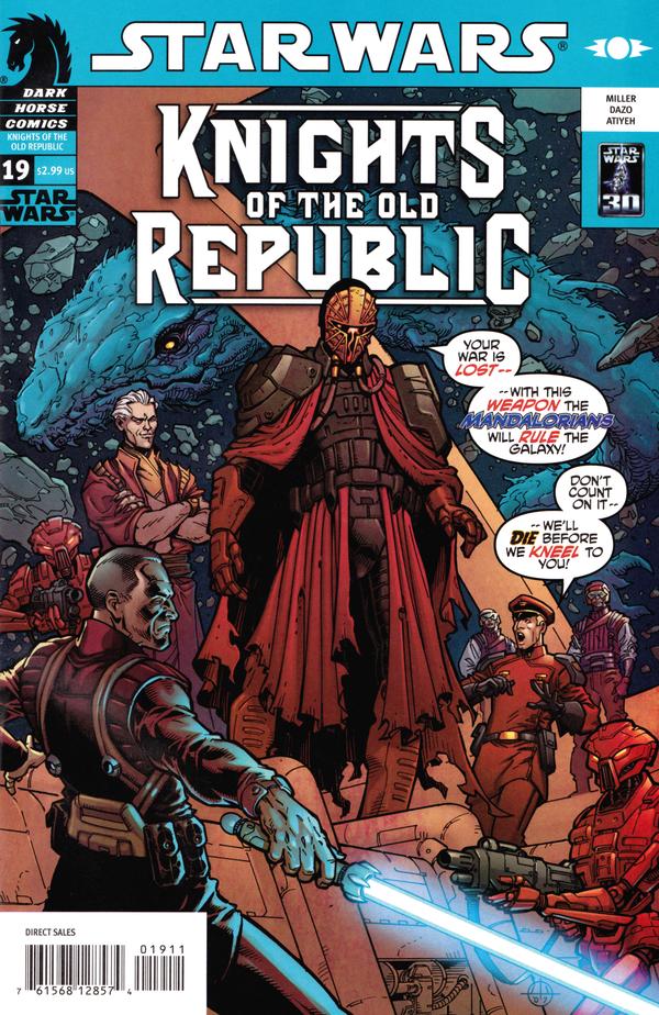 Star Wars Knights of the Old Republic (2006) #19 cover