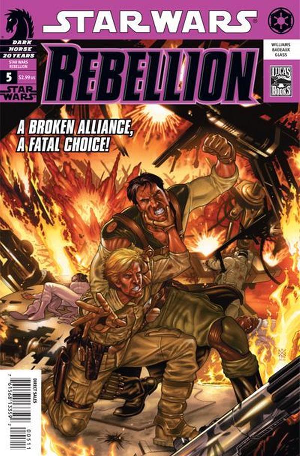 Star Wars: Rebellion #5 cover