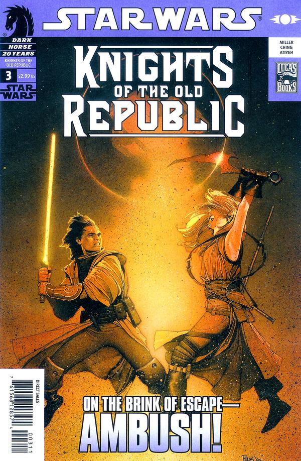 Star Wars Knights of the Old Republic (2006) #3 cover