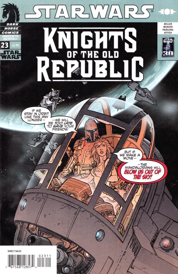 Star Wars Knights of the Old Republic (2006) #23 cover