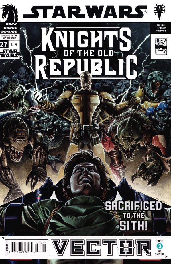 Cover of Star Wars Knights of the Old Republic #27