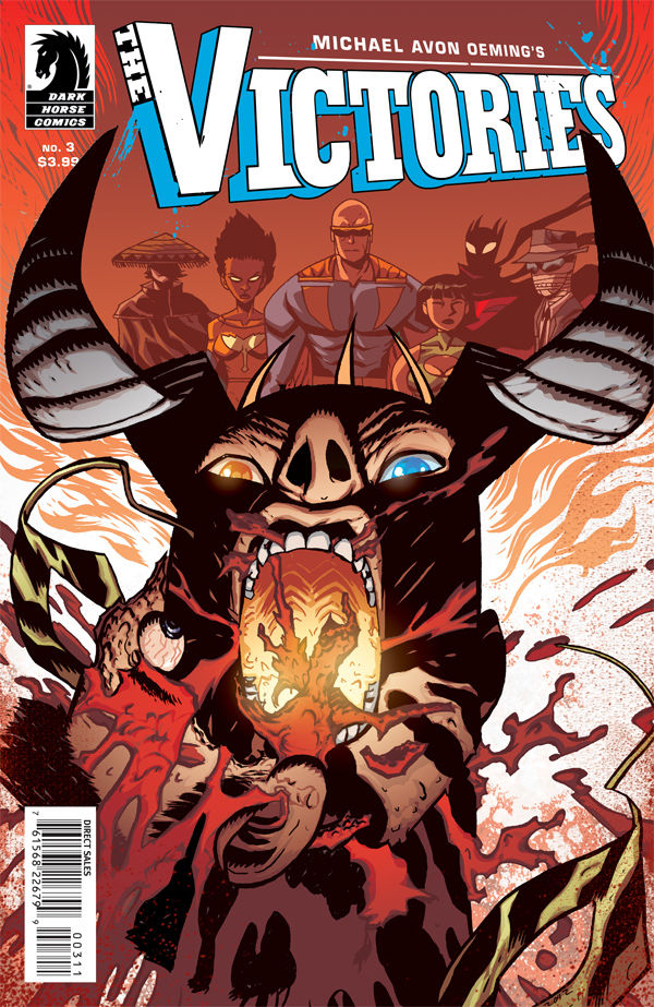 The Victories #3 cover