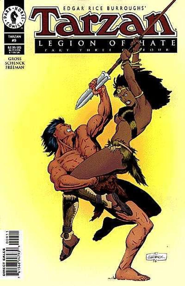 Tarzan (1996) #9 cover