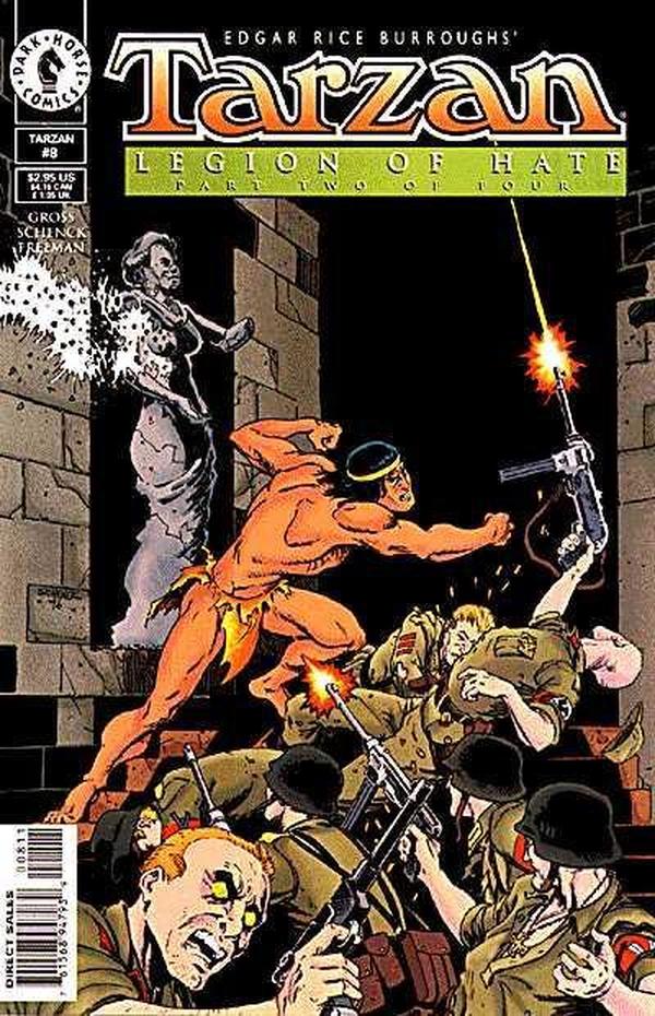 Tarzan (1996) #8 cover
