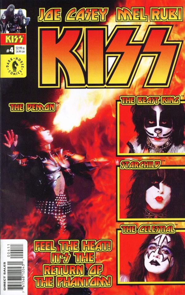 Kiss #4 cover
