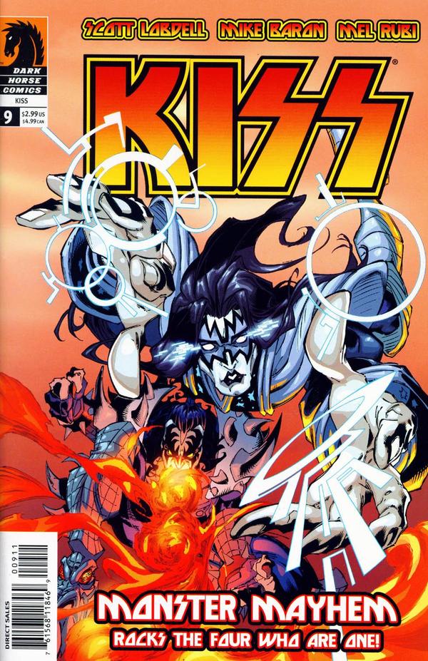 Kiss #9 cover