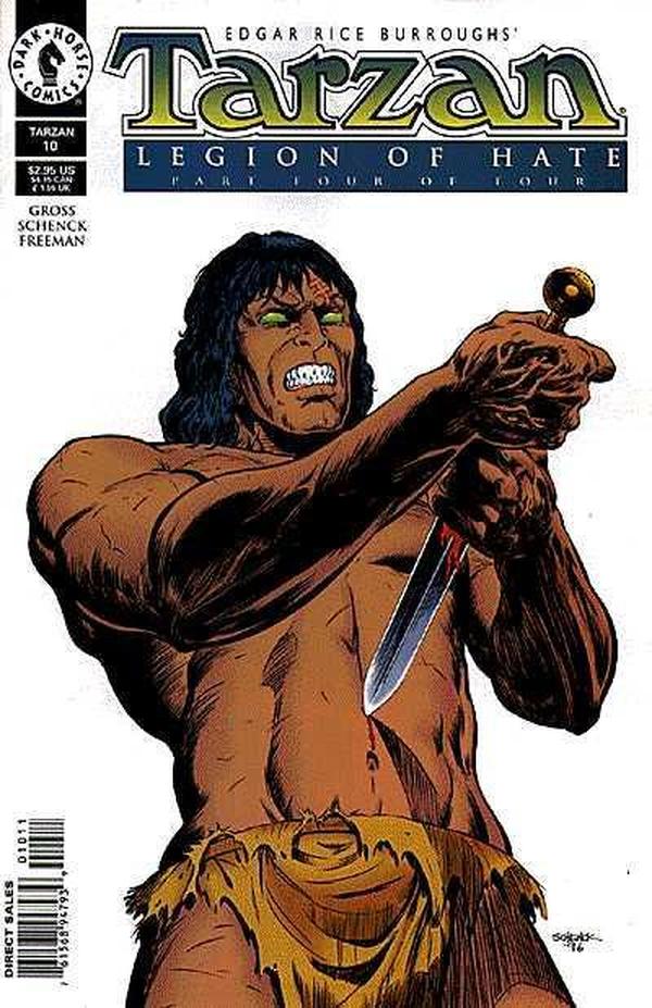 Tarzan (1996) #10 cover