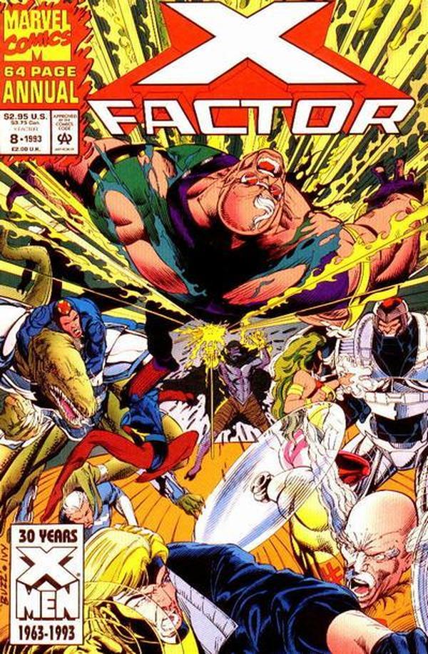 X-Factor Annual (1986) #8 cover