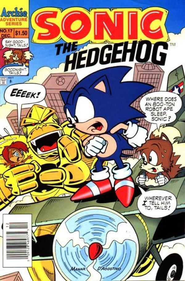 Cover of Sonic the Hedgehog #17