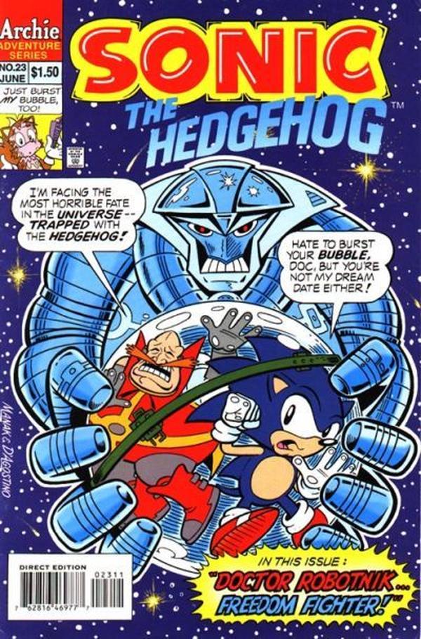 Cover of Sonic the Hedgehog #23