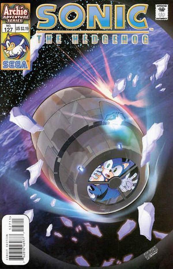 Cover of Sonic the Hedgehog #127