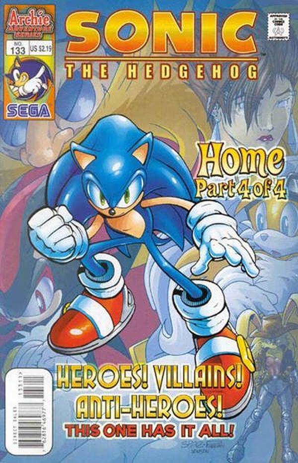 Cover of Sonic the Hedgehog #133