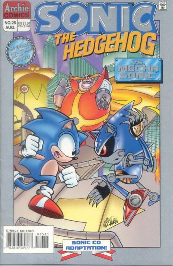 Cover of Sonic the Hedgehog #25