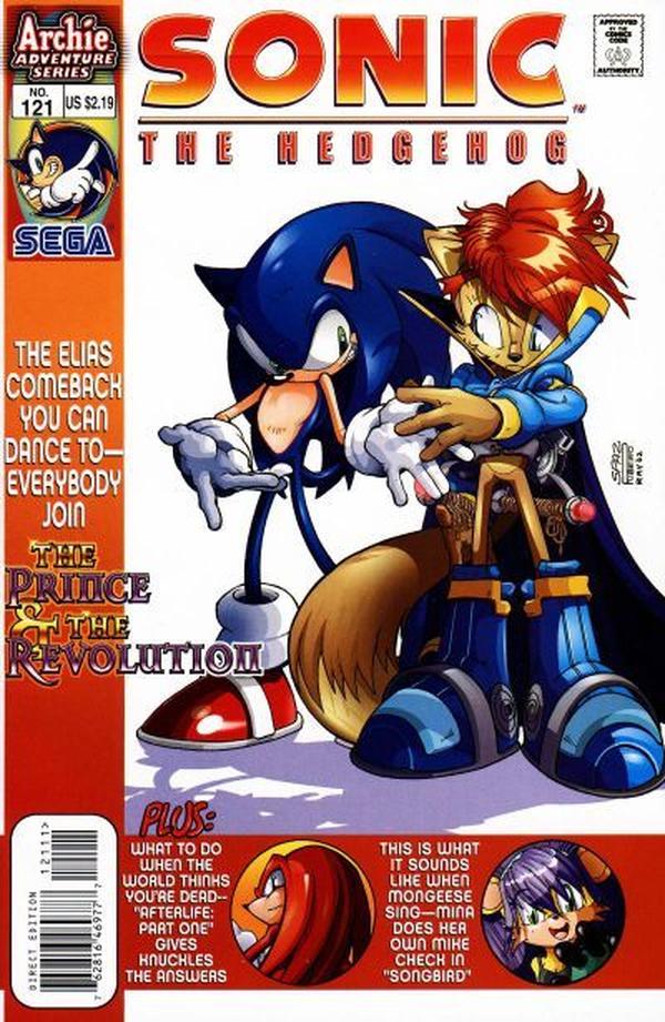 Cover of Sonic the Hedgehog #121