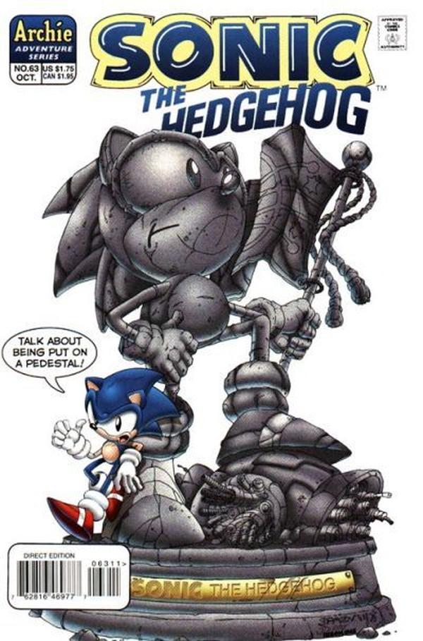 Cover of Sonic the Hedgehog #63