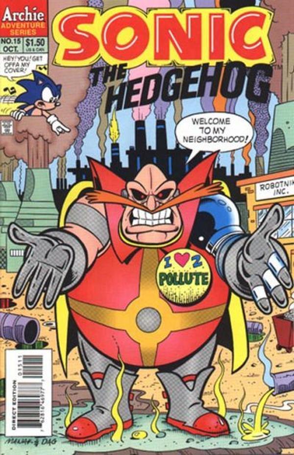 Cover of Sonic the Hedgehog #15